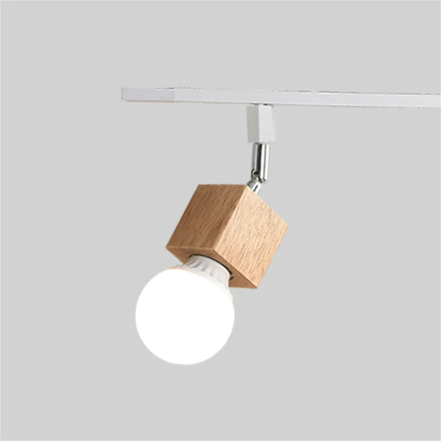 Nordic Rail Track Ceiling Spotlight for Cafes, Stores, and Restaurants