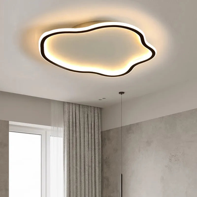 Modern LED Ceiling Lamps Chandelier - Creative Round Ceiling Light for Living Room, Bedroom, and Simple Home Decor Indoor Lighting