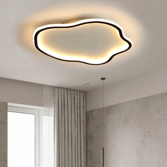Modern LED Ceiling Lamps Chandelier - Creative Round Ceiling Light for Living Room, Bedroom, and Simple Home Decor Indoor Lighting