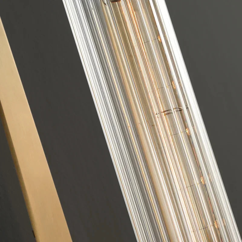 Contemporary LED Wall Lamps - Stylish Brass Wall Sconce Fixtures for Creative Aisle, Bedroom, and Living Room Decoration, Perfect for Background Decor and Lighting