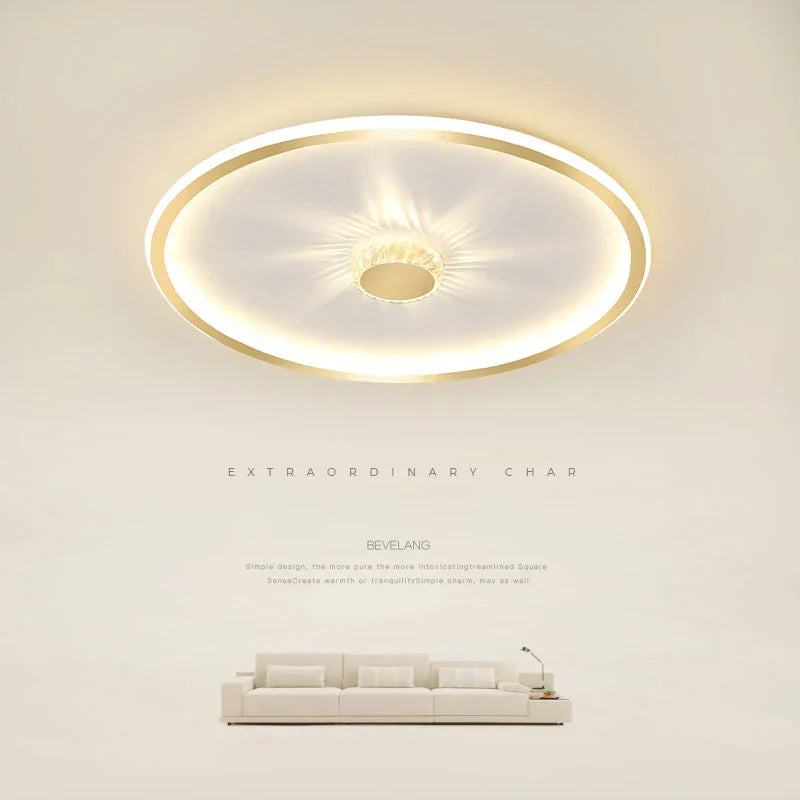 Modern LED Ceiling Lamp - Ideal for Living, Dining Room, Children's Bedroom, Aisle, and Kitchen - Stylish Ceiling Light for Indoor Home Decor - Lighting Fixture