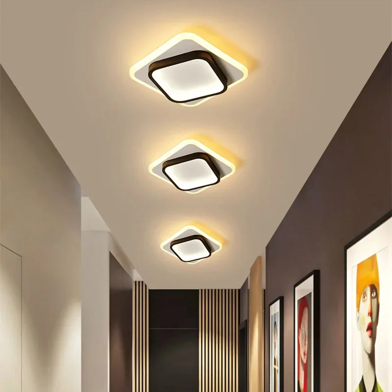Modern LED Chandelier - Perfect Lighting Fixture for Aisle, Corridor, Stairs, Foyer, Balcony, and Bedroom