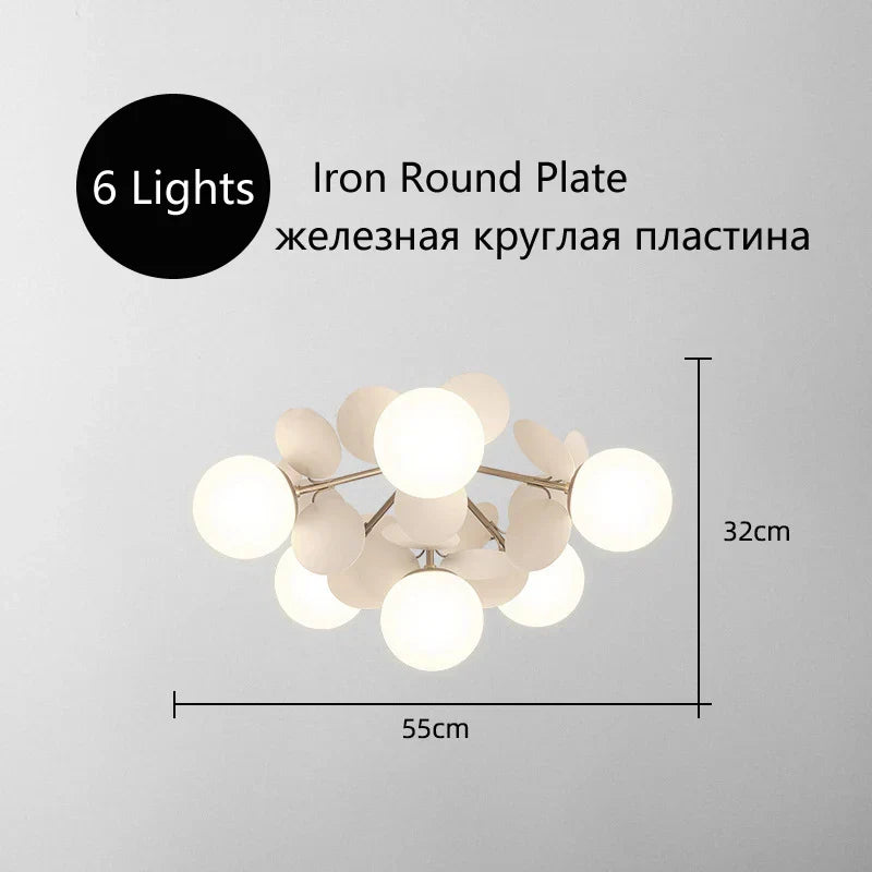 Nordic Kids Bedroom Ceiling Lamp - Modern Ceiling Light for Nursery Decor