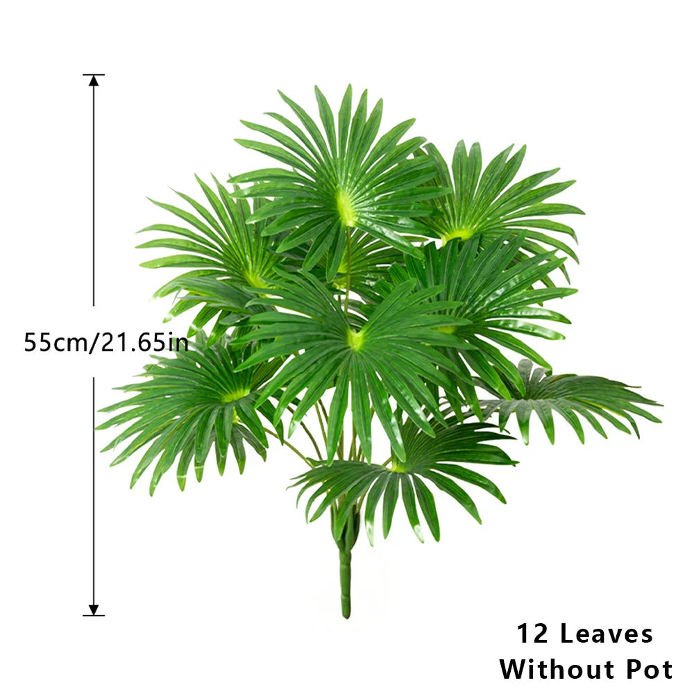 Dlight Decor Large Palm Tree 55 to 95cm Tropical Plant
