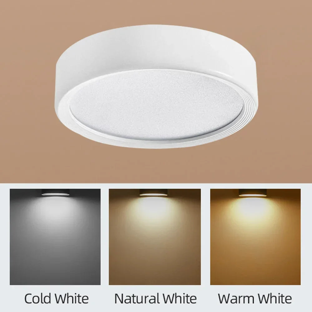 90-250V LED Ceiling Light - Choose from 5W or 10W - Surface Mounted Downlight for Stylish Indoor Illumination
