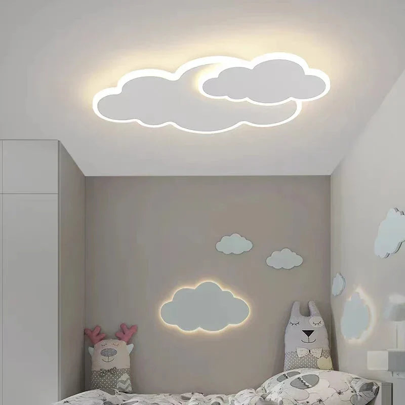 Modern Clouds LED Ceiling Lights - Perfect for Living Room, Bedroom, Study, and Children's Rooms - Dimmable Indoor Ceiling Lamp Lighting - AC110-260V