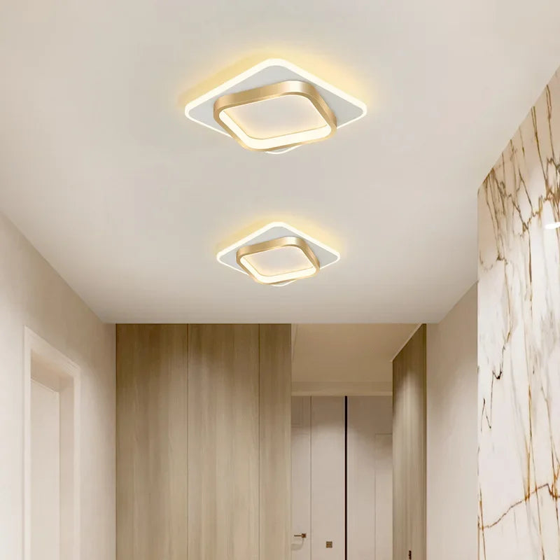 Modern LED Chandelier - Perfect Lighting Fixture for Aisle, Corridor, Stairs, Foyer, Balcony, and Bedroom