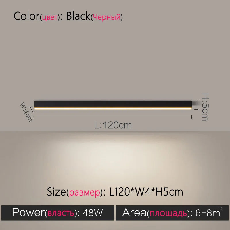 Modern LED Ceiling Lamp - Versatile Lighting for Living Rooms, Kitchens, Restaurants, Offices, and More