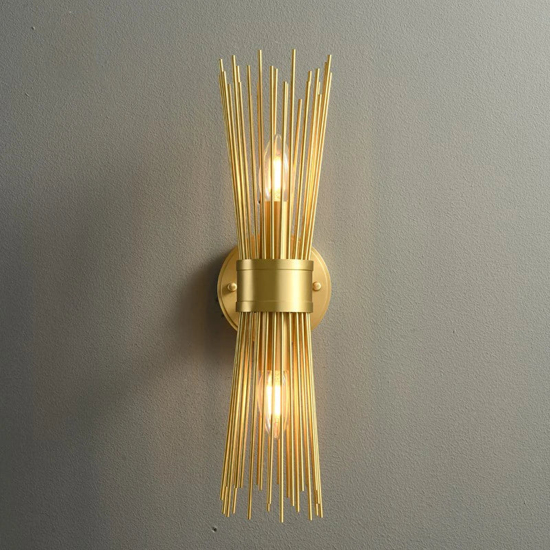 Julio's Modern Style Brass Wall Lamp - Elegant Lighting for Your Living Spaces