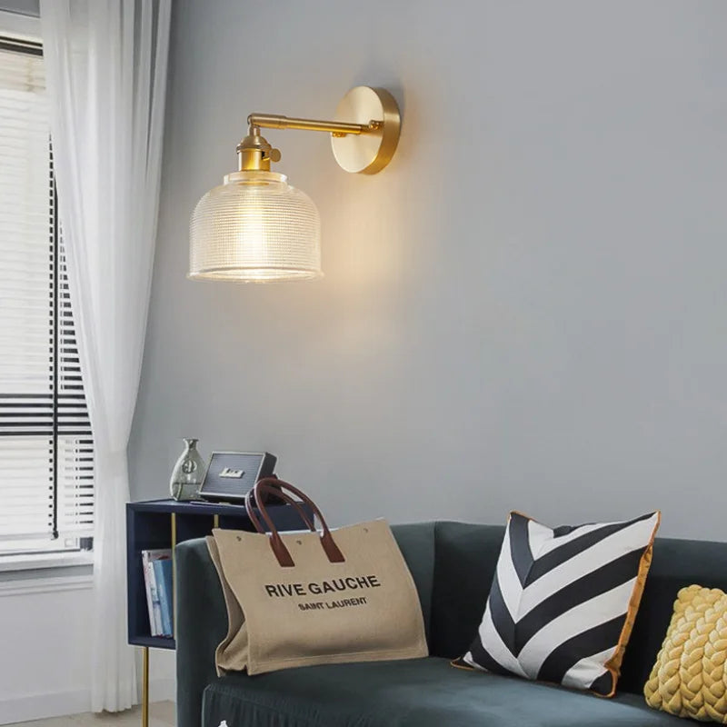 Elegant Crystal Wall Light - Modern Luxury Lighting for Bedrooms, Living Rooms, and More