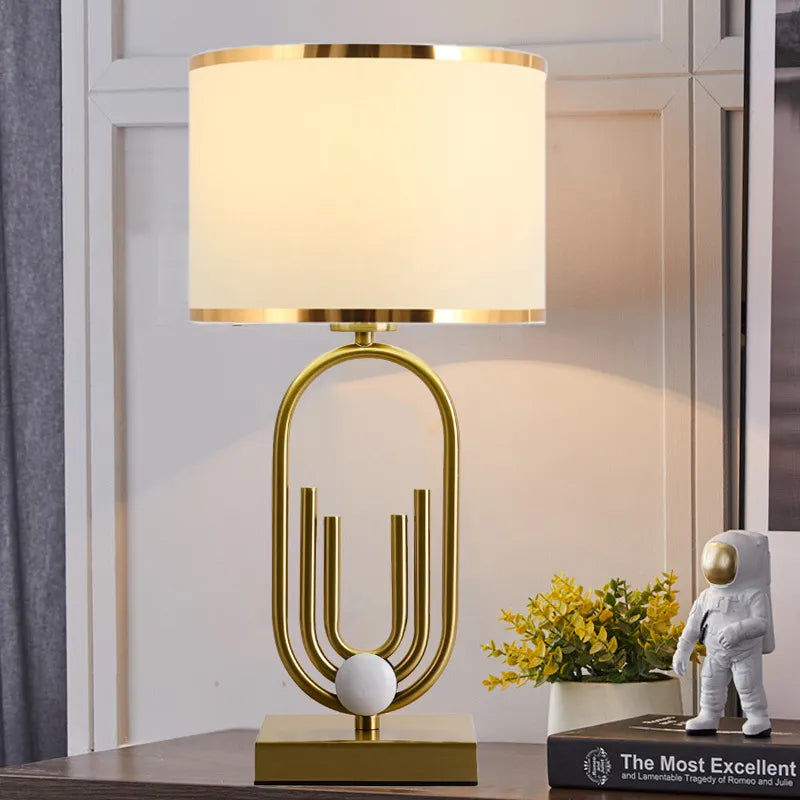 Nordic Luxury Table Lamp - Modern and Romantic Bedside Decoration for Bedroom and Living Room