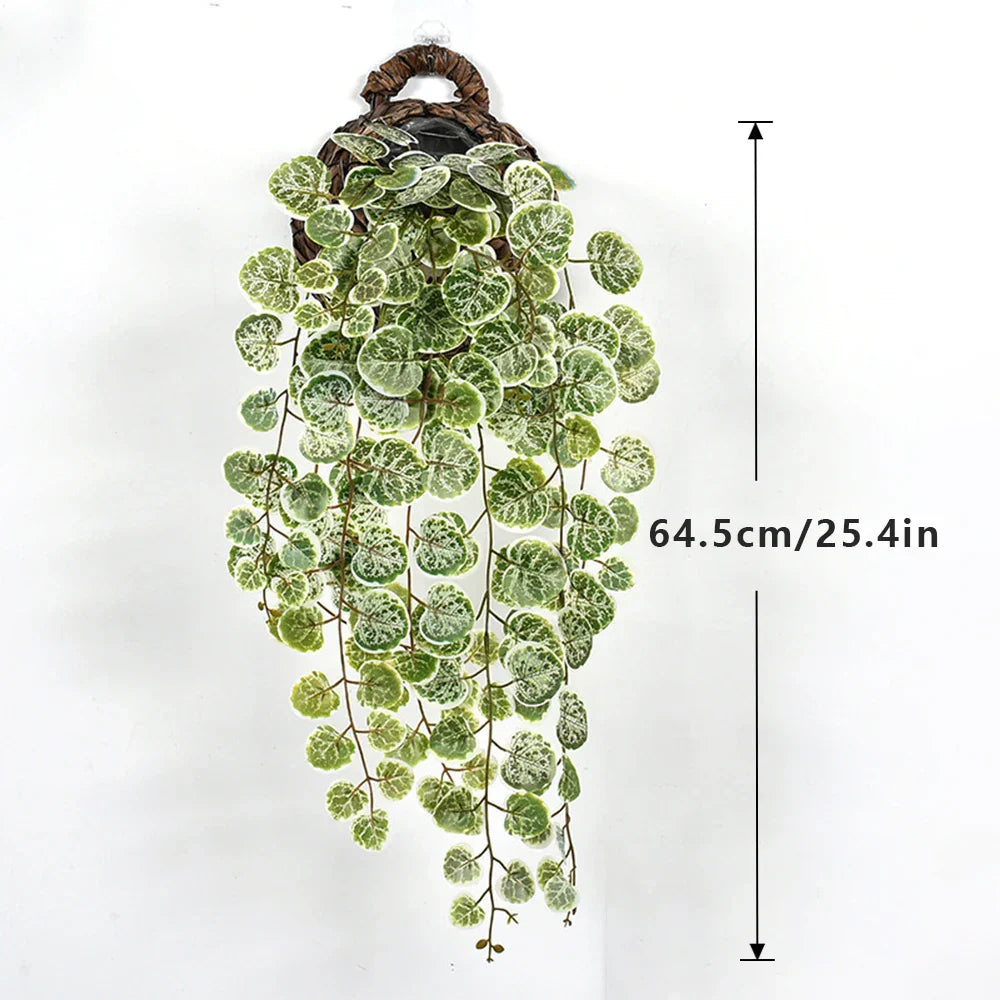 Dlight Decor Eucalyptus Begonia Vines for Hanging Garden and Wall Decor