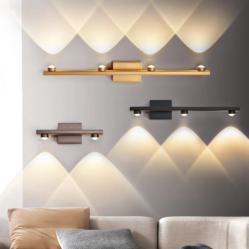Modern LED Wall Light for Bathroom Mirror - Stylish Wall Sconce for Living Room, Bedroom, and Study