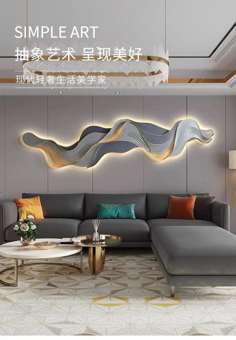 Dlight Decor Mountain LED Wall Art Light Panel
