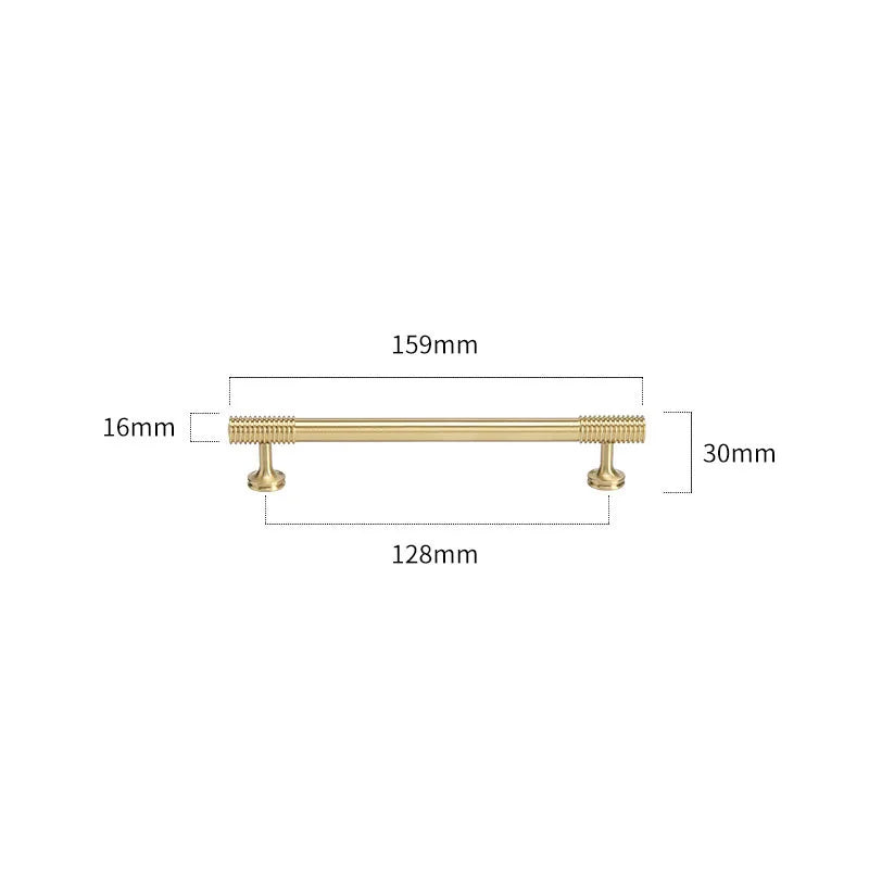 Gold, Chrome, Polished Gold Spiral Deco Furniture Handles – Modern Kitchen Cabinet and Wardrobe Pulls