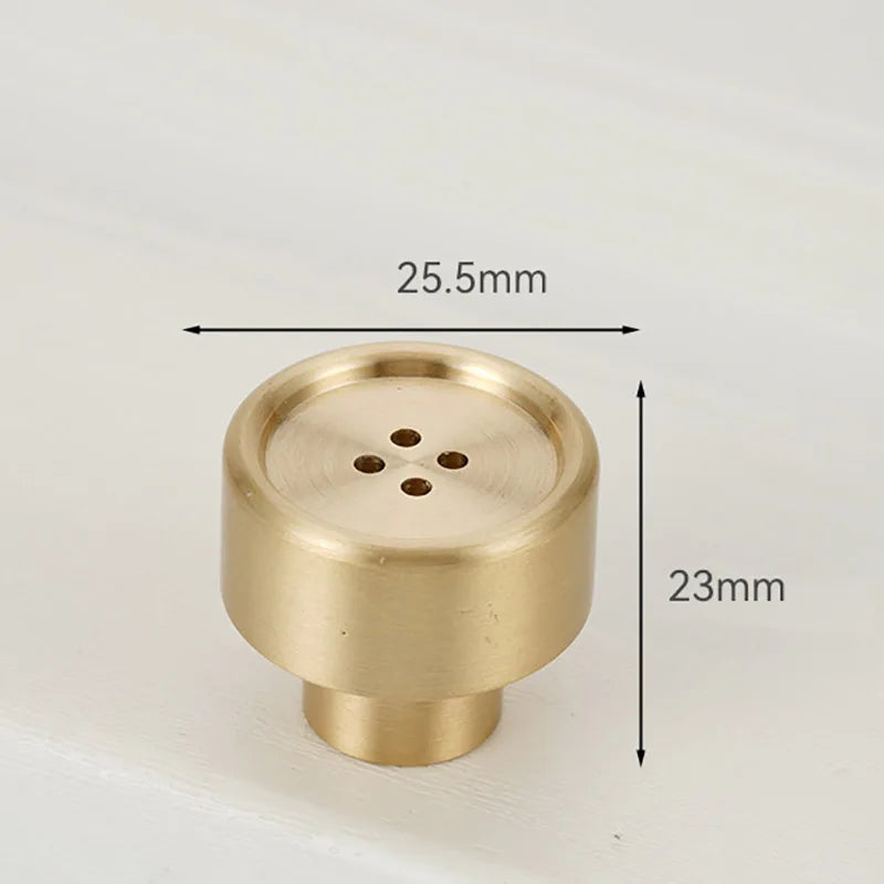 Solid Brass Kitchen Cabinet Handles – Modern Bar Pulls for Drawers and Wardrobes