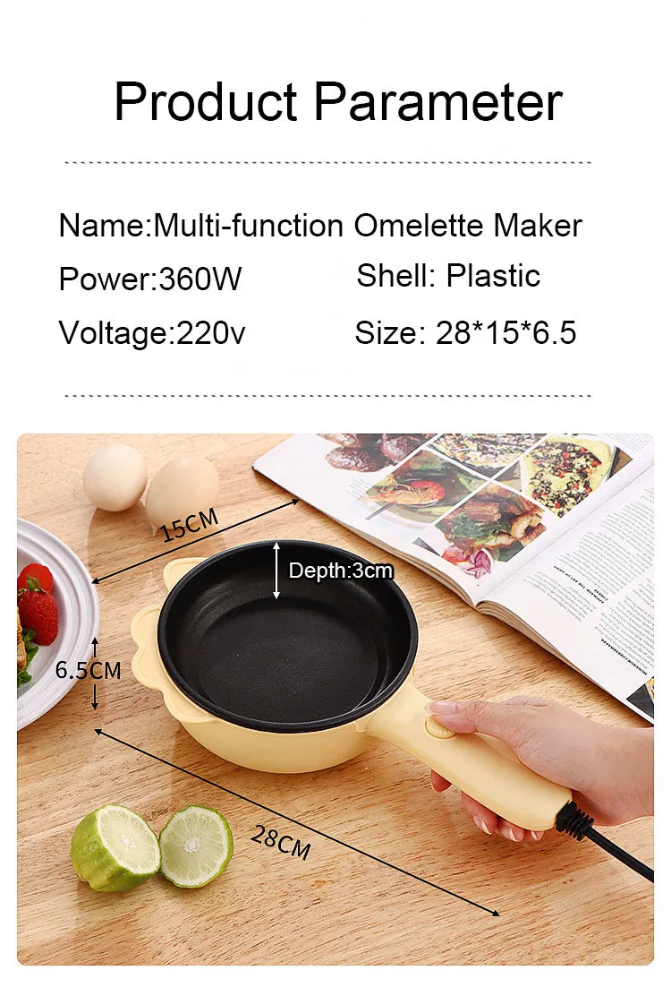 Multifunctional Non-stick Breakfast Machine 220V