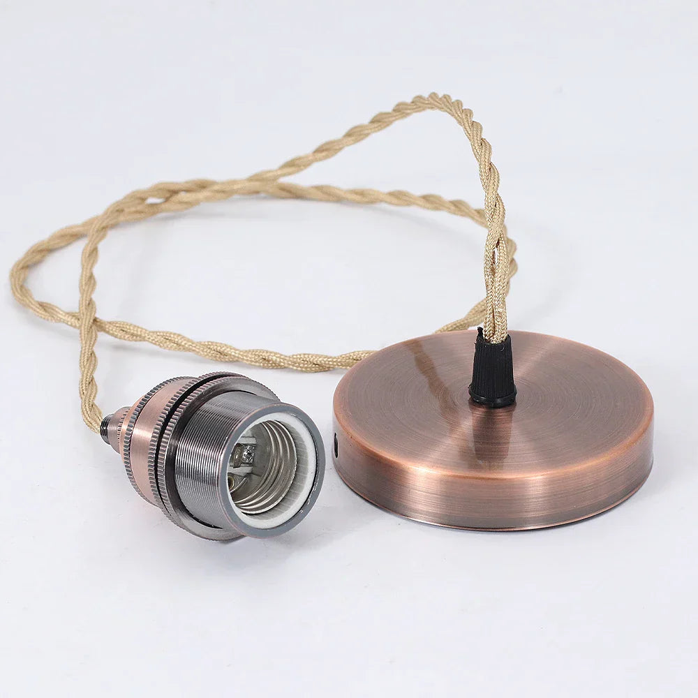 Sélène's Aluminum Vintage  E27 Lamp Holder for Home and Bar
