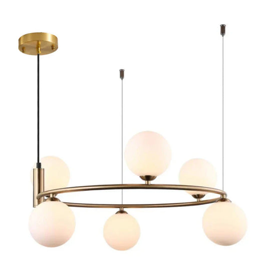 Nordic Designer LED Ceiling Chandelier - Glass Lampshade with G9 Bulb Socket for Living Room, Center Table, Bedroom Pendant Lights, and Home Decor Fixture
