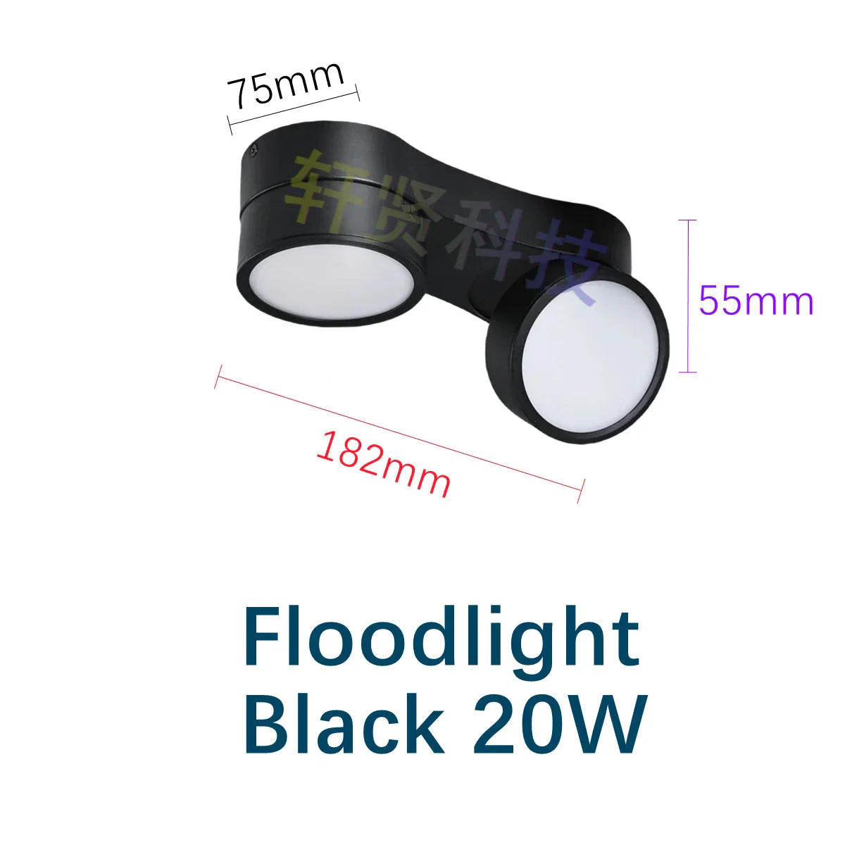 Modern Foldable Rotating LED Ceiling Light - Ultrathin, Dimmable Spotlight with Multiple Wattage Options