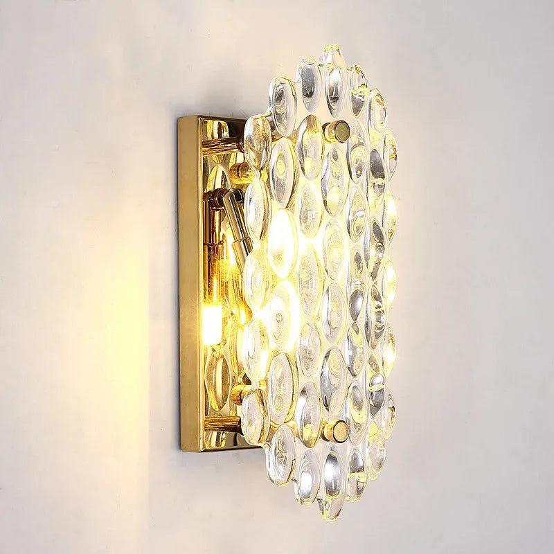 Lyric Nordic Postmodern Minimalist Crystal Villa Wall Lamp - Personalize Your Space with Creative Elegance