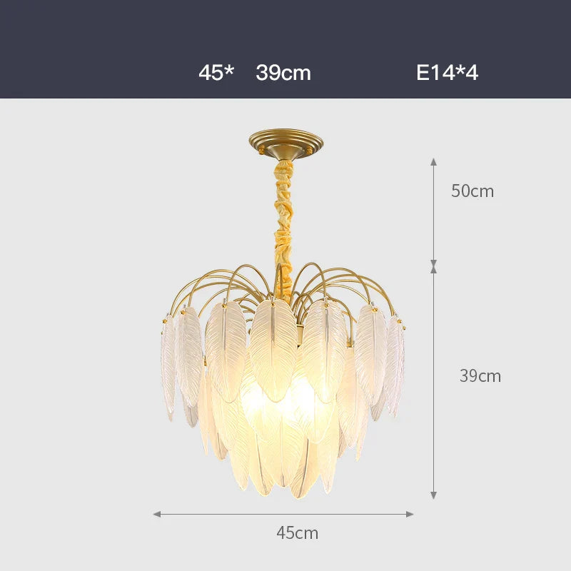 Postmodern Light Luxury Crystal Chandelier - Nordic Minimalist Elegance for Living Rooms, Bedrooms, and Dining Spaces