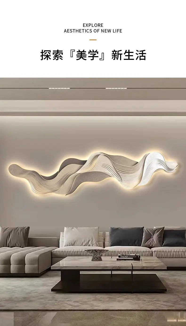 Dlight Decor Mountain LED Wall Art Light Panel