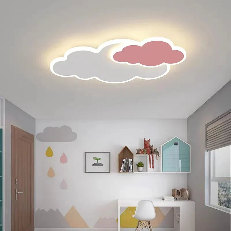 Modern Clouds LED Ceiling Lights - Perfect for Living Room, Bedroom, Study, and Children's Rooms - Dimmable Indoor Ceiling Lamp Lighting - AC110-260V