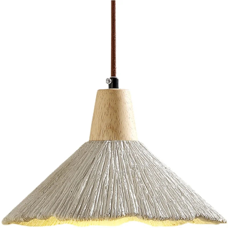 Wabi-Sabi Cream Style LED Chandelier - Minimalist Elegance for Your Living, Dining, and Bedroom