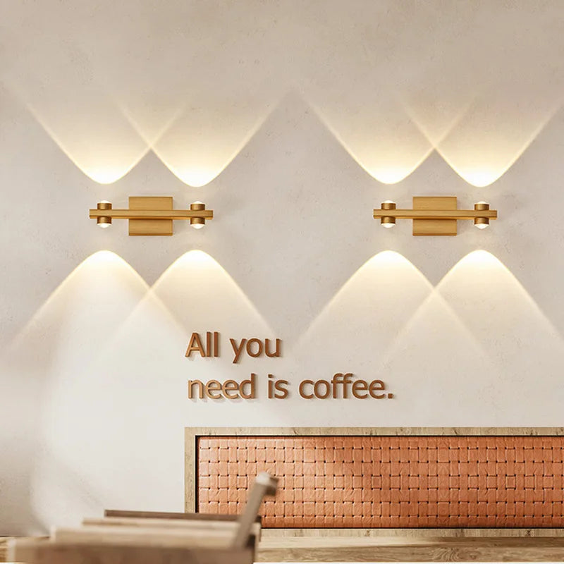 Modern LED Wall Light for Bathroom Mirror - Stylish Wall Sconce for Living Room, Bedroom, and Study