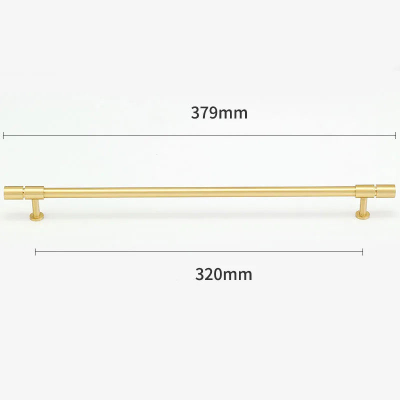 Gold and Bronze Brass Wardrobe Handles – Vintage Cabinet Drawer Pulls and Bar Handles