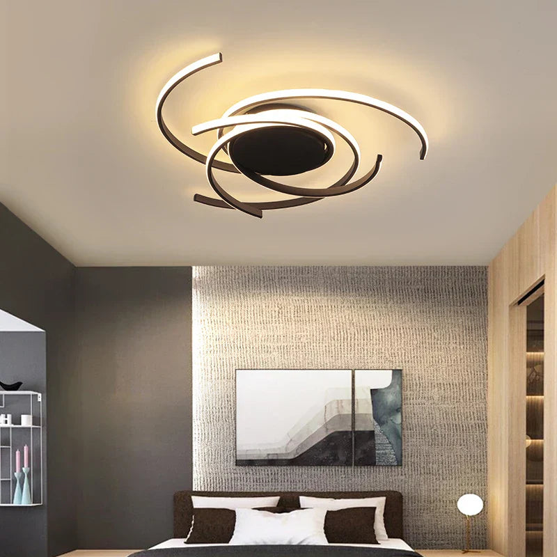 New LED Chandelier - Ideal for Living Room and Bedroom - Modern LED Ceiling Chandelier Lamp - Elegant Lighting Fixture for Home Decor