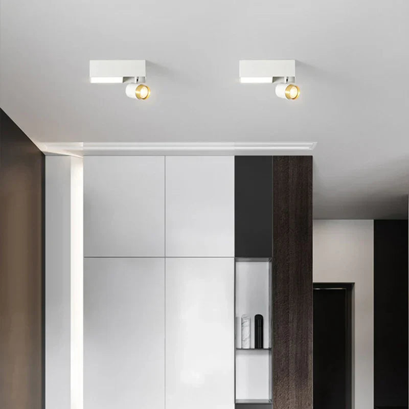 Sleek LED Rectangular Ceiling Lamp - Ideal for Study, Dining Room, Bedroom, Corridor, and Balcony