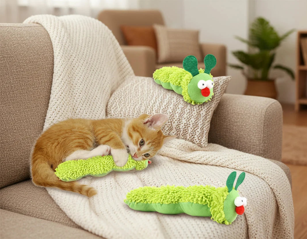 Catnip and Silvervine Cat Chew Toy