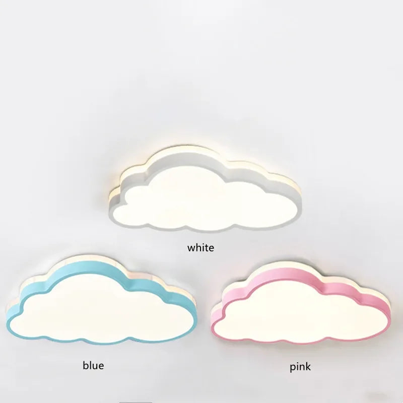 Cloud Lamp LED Ceiling Lights - Room Decor Para Habitacion - White/Blue/Pink Body Luminaire - Ideal for Bedroom and Study