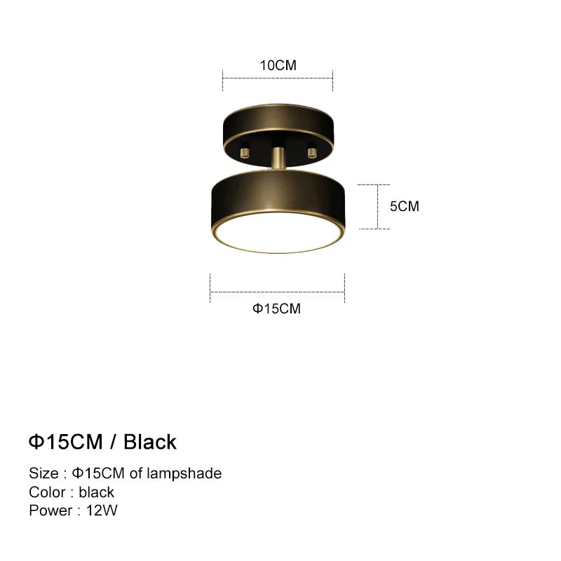 Stylish Modern LED Ceiling Chandelier Lights - Ideal for Bedroom Decor, Living Rooms, Kitchens, and More, with Adjustable Brass Lamp Angle for Stairs and Aisle Illumination
