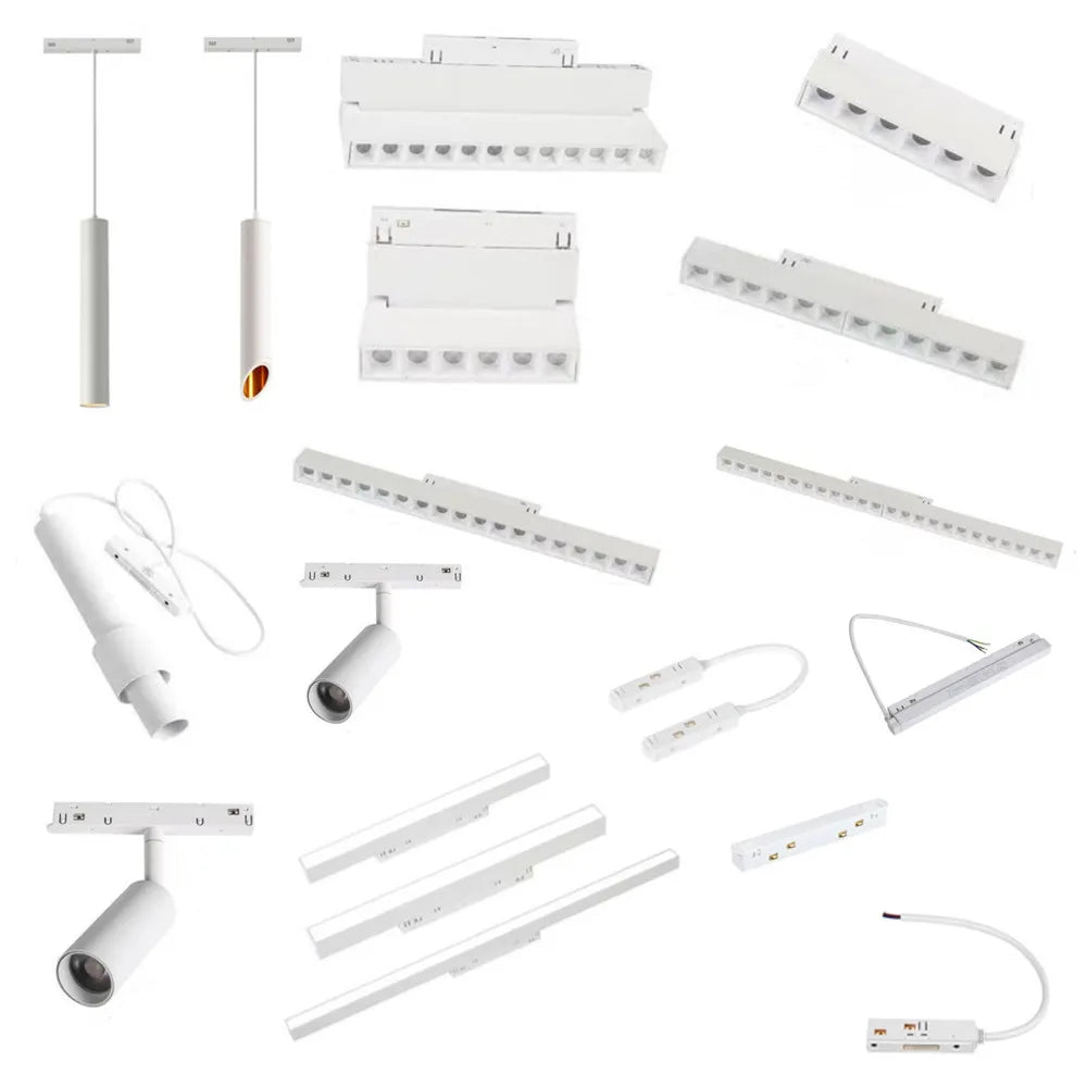 Modern Magnetic Track Lights - Embedded LED Spotlight Downlight