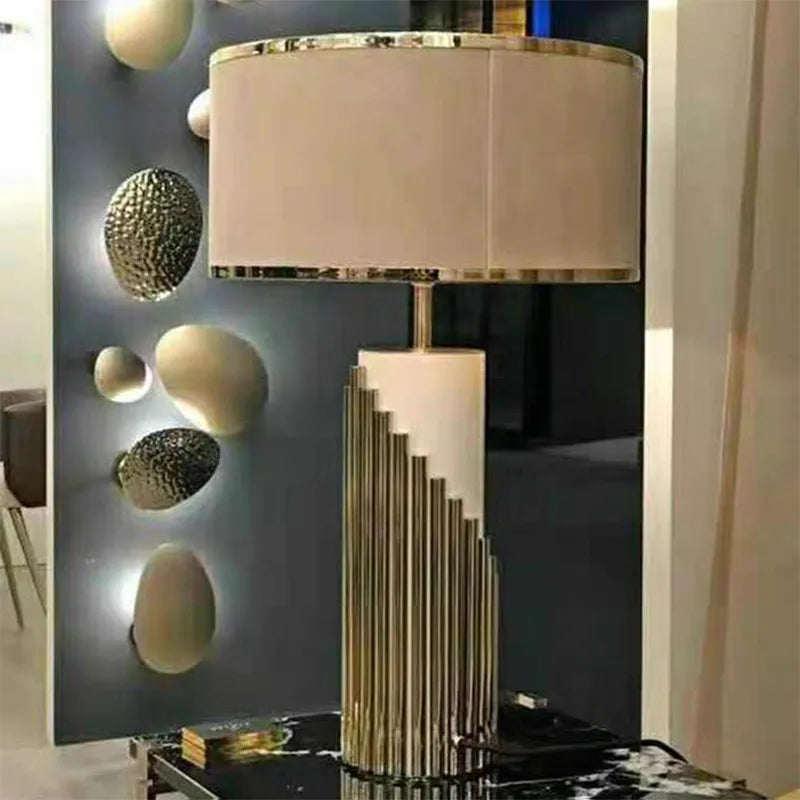 Nordic Light Luxury Desk Lamp - Elevate Your Living Space with Postmodern Creative Elegance