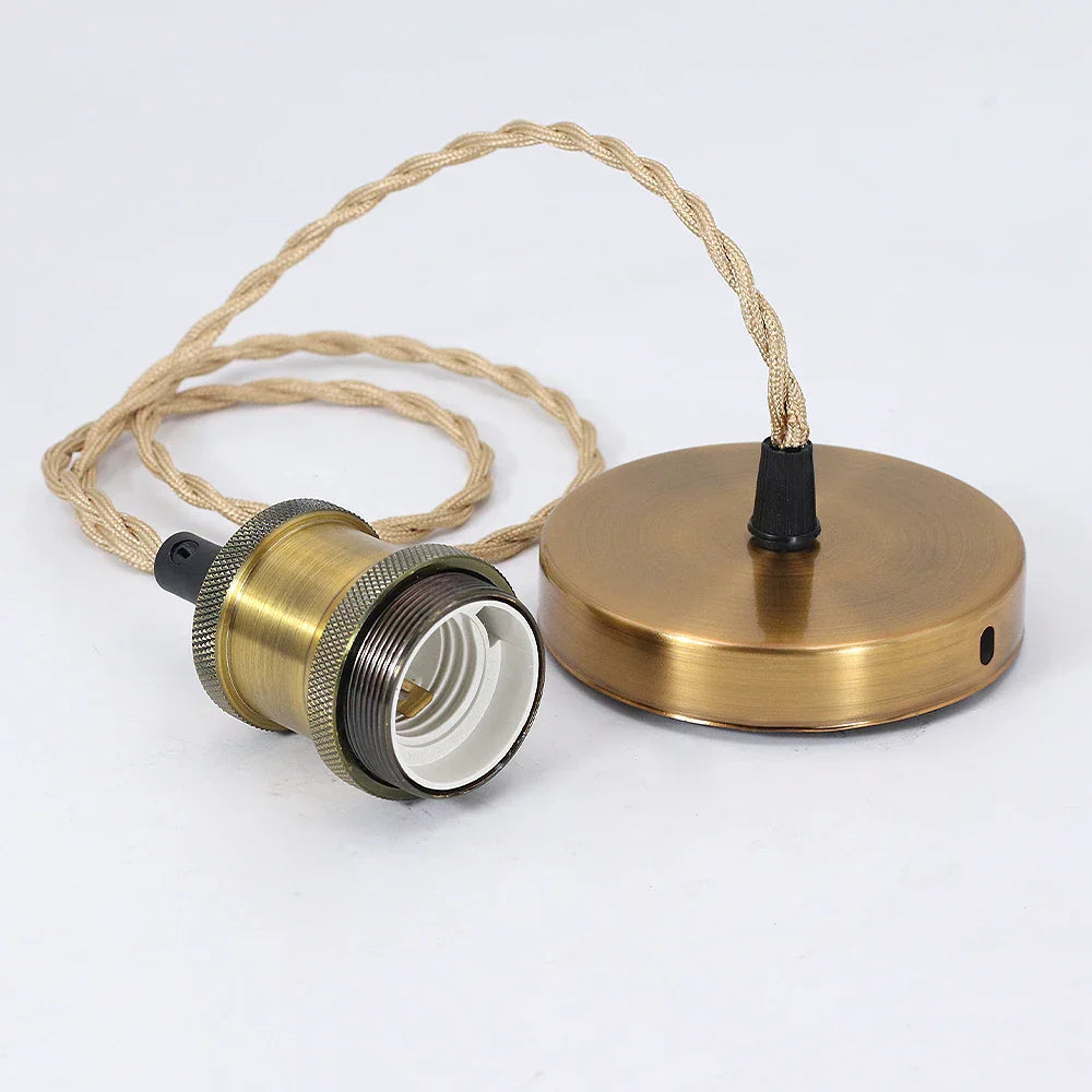 Sélène's Aluminum Vintage  E27 Lamp Holder for Home and Bar