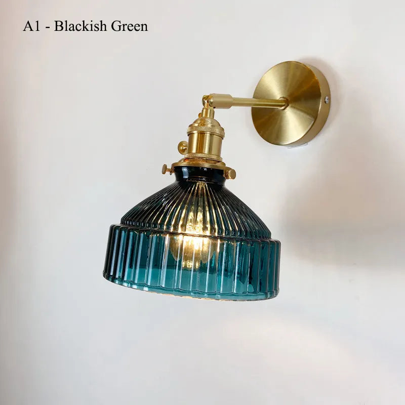 Vintage Nordic Wall Light with Switch - Stylish Lighting for Living Rooms and Bedside Reading