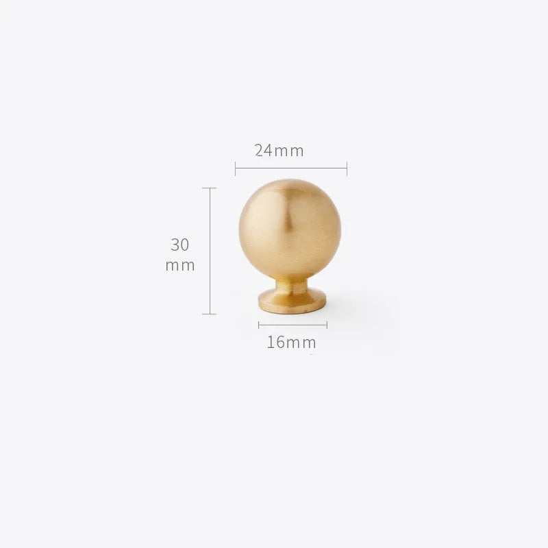 Gold Brass Dresser Handles – Modern Cabinet Pulls and Drawer Knobs for Kitchen and Furniture