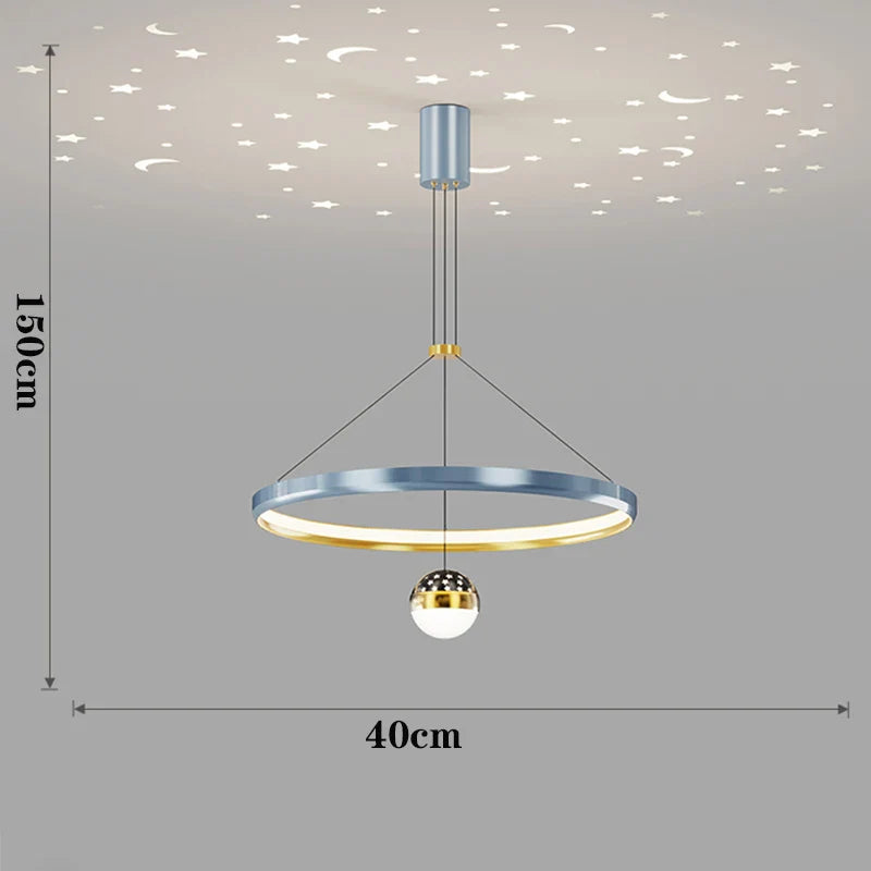Chic Nordic Dining Room Chandelier - Stylish Ceiling Lamp for Indoor Lighting