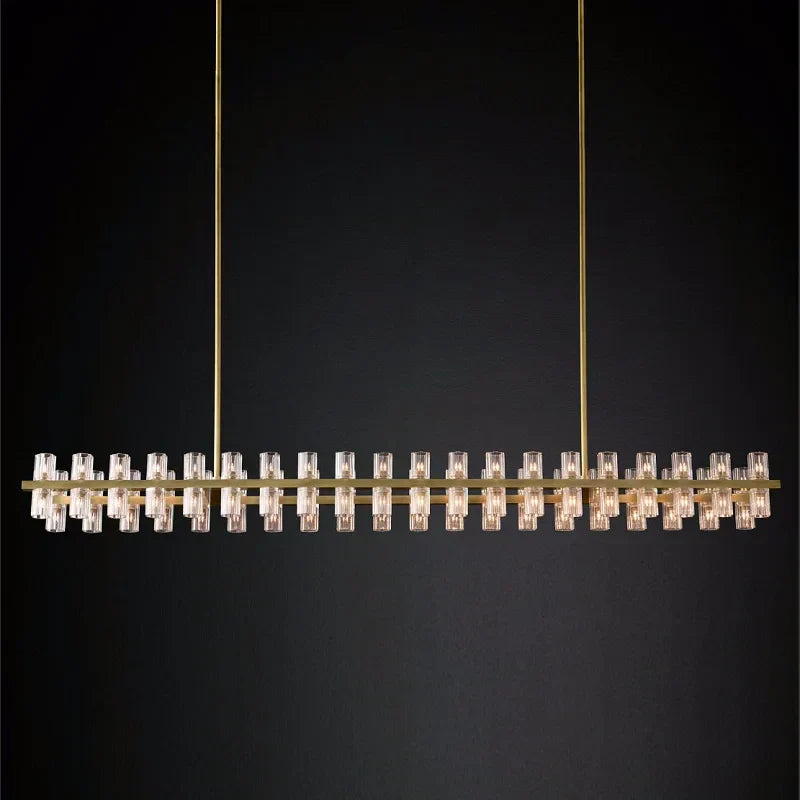 Luxurious Crystal Chandelier - Modern Elegance for Villa Duplexes, Living Rooms, and Home Decor