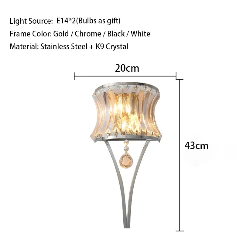 Luxury Chrome LED Ceiling Lights - Modern Elegance for Living Rooms with Crystal Accents