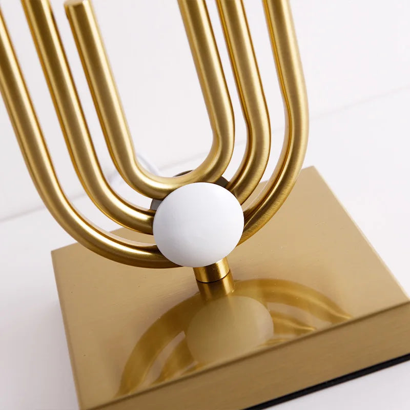 Nordic Luxury Table Lamp - Modern and Romantic Bedside Decoration for Bedroom and Living Room