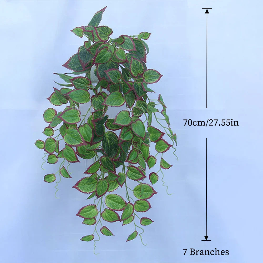 Dlight Decor 70cm Hanging Perilla Vine for Wall and Garden Decor