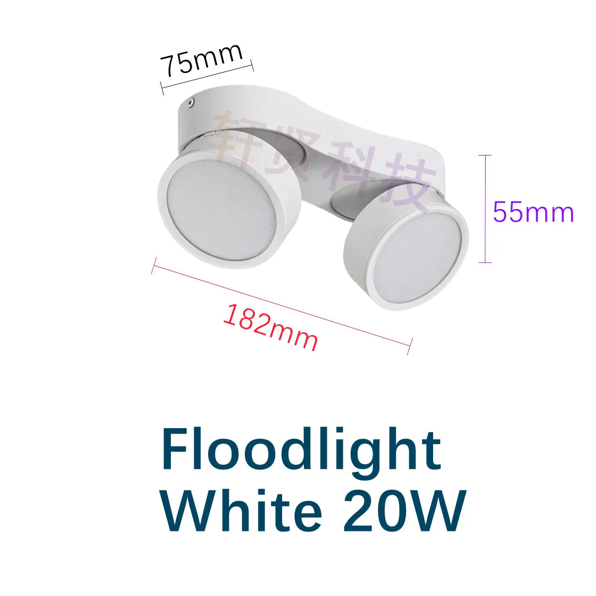 Modern Foldable Rotating LED Ceiling Light - Ultrathin, Dimmable Spotlight with Multiple Wattage Options