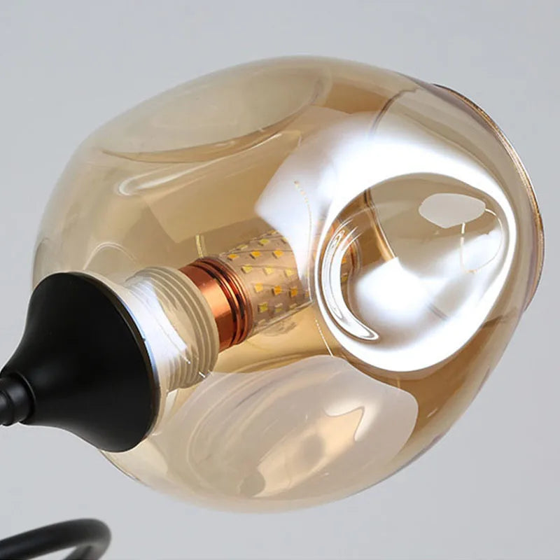 NEW Invisible Fan Light - Minimalist Living Room Ceiling Fan with Glass Lampshades and Remote Control