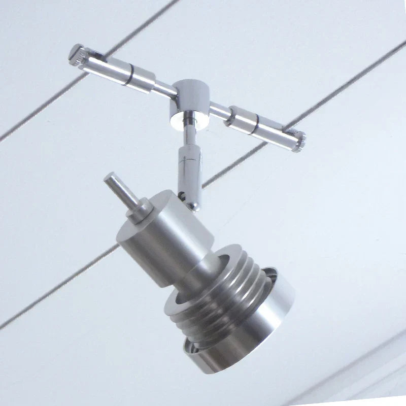 12V Steel Wire Track Spotlights for Commercial and Decorative Lighting