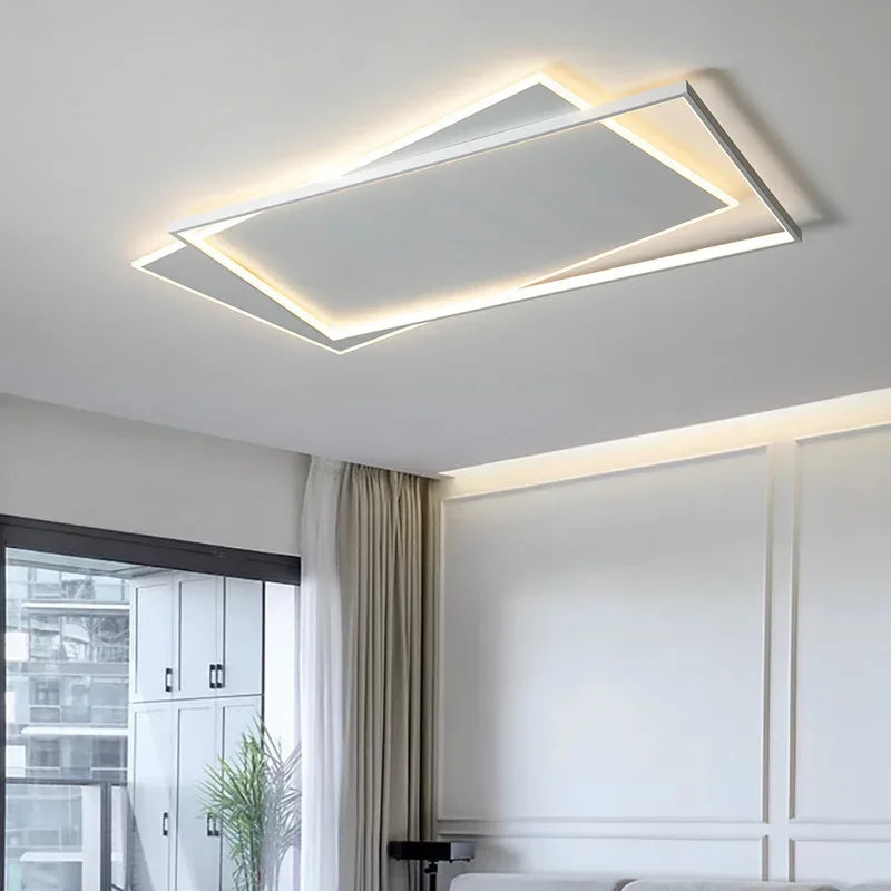 Modern LED Ceiling Lamp - Ideal for Living, Dining Room, Bedroom, Children's Room, Study, Hall, Cafe, and Home Decor Indoor Lighting Fixture Lustre